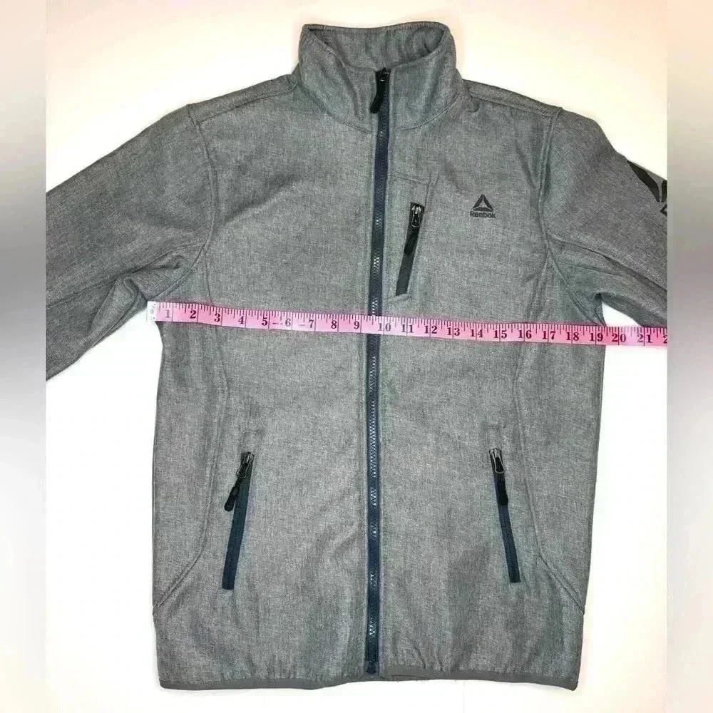 Reebok Boys Outewear Full Zip Jacket Size- Large - Picture 5 of 9